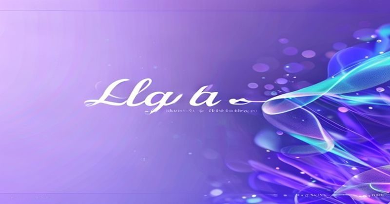 lala2026夏季新版本发布直播预告封面，紫罗兰渐变背景上显示lala品牌Logo与直播倒计时，科技感十足